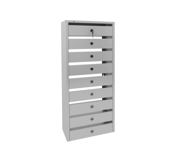 9-и секционный почтовый ящик «Оптима Компакт»